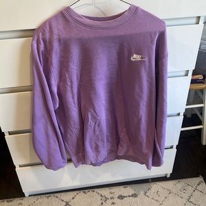 Light Purple NIKE CREWNECK